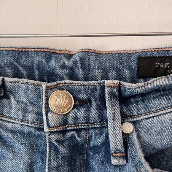 rag & bone Ankle Cigarette Jeans Farrah Wash Size 23 - Picture 4 of 13